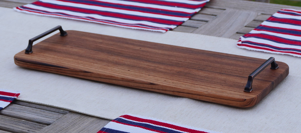 Zebrawood Serving Tray