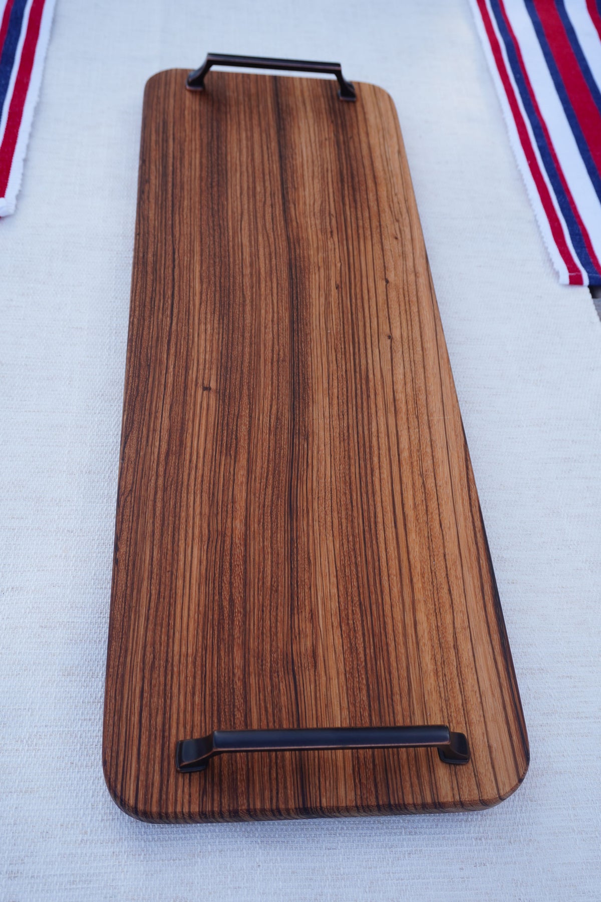 Zebrawood Serving Tray