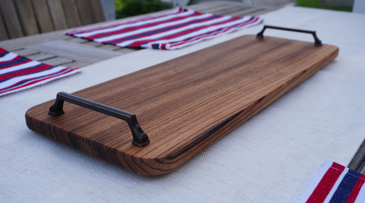 Zebrawood Serving Tray