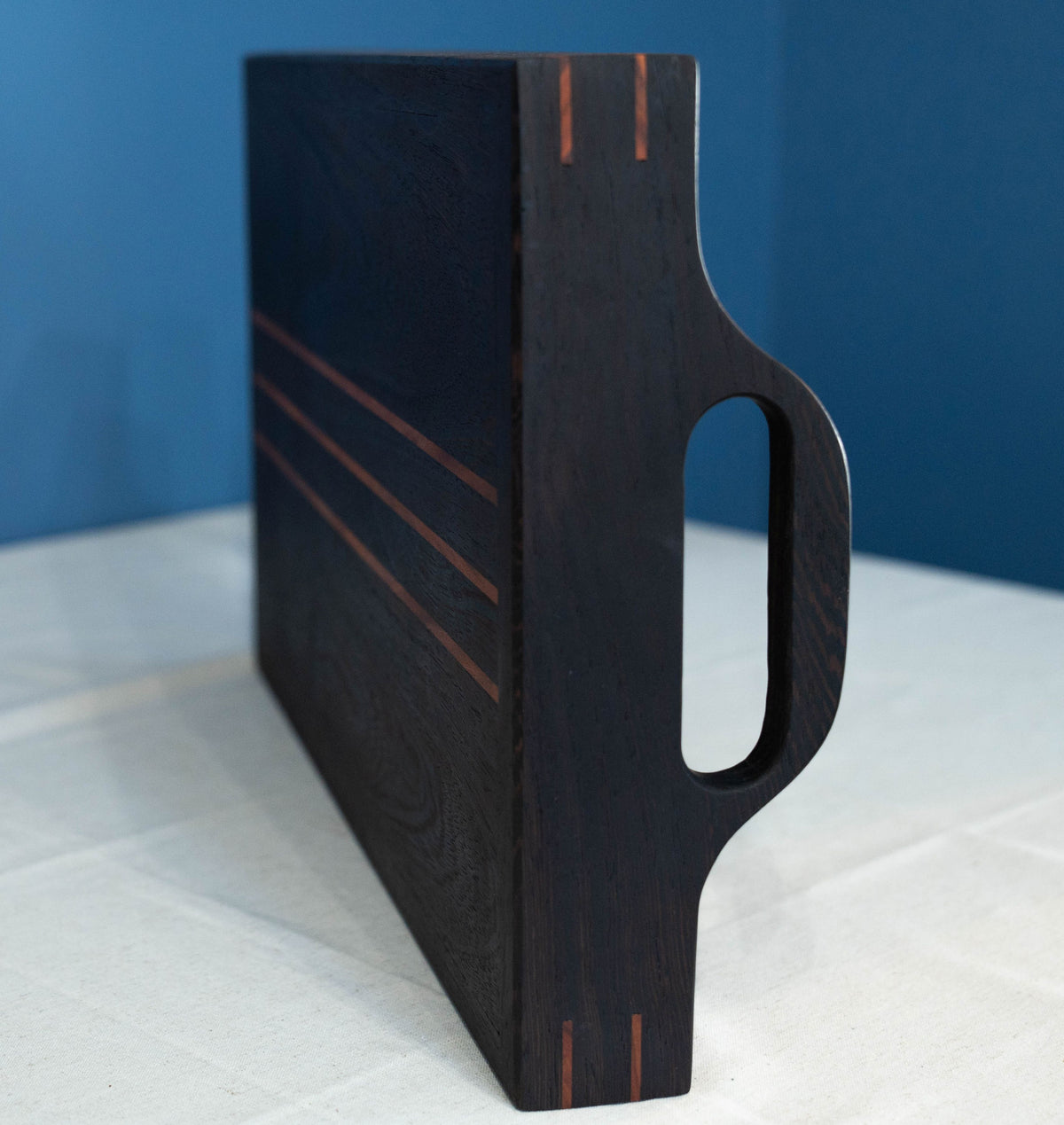 Wenge and Mahogany Serving Tray