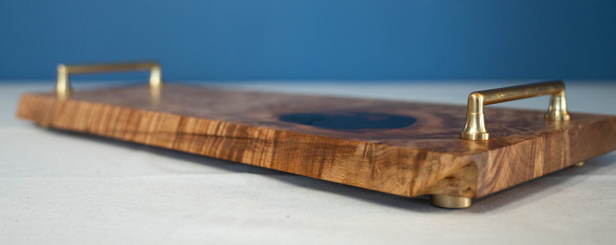 Quilted Maple Tray #1