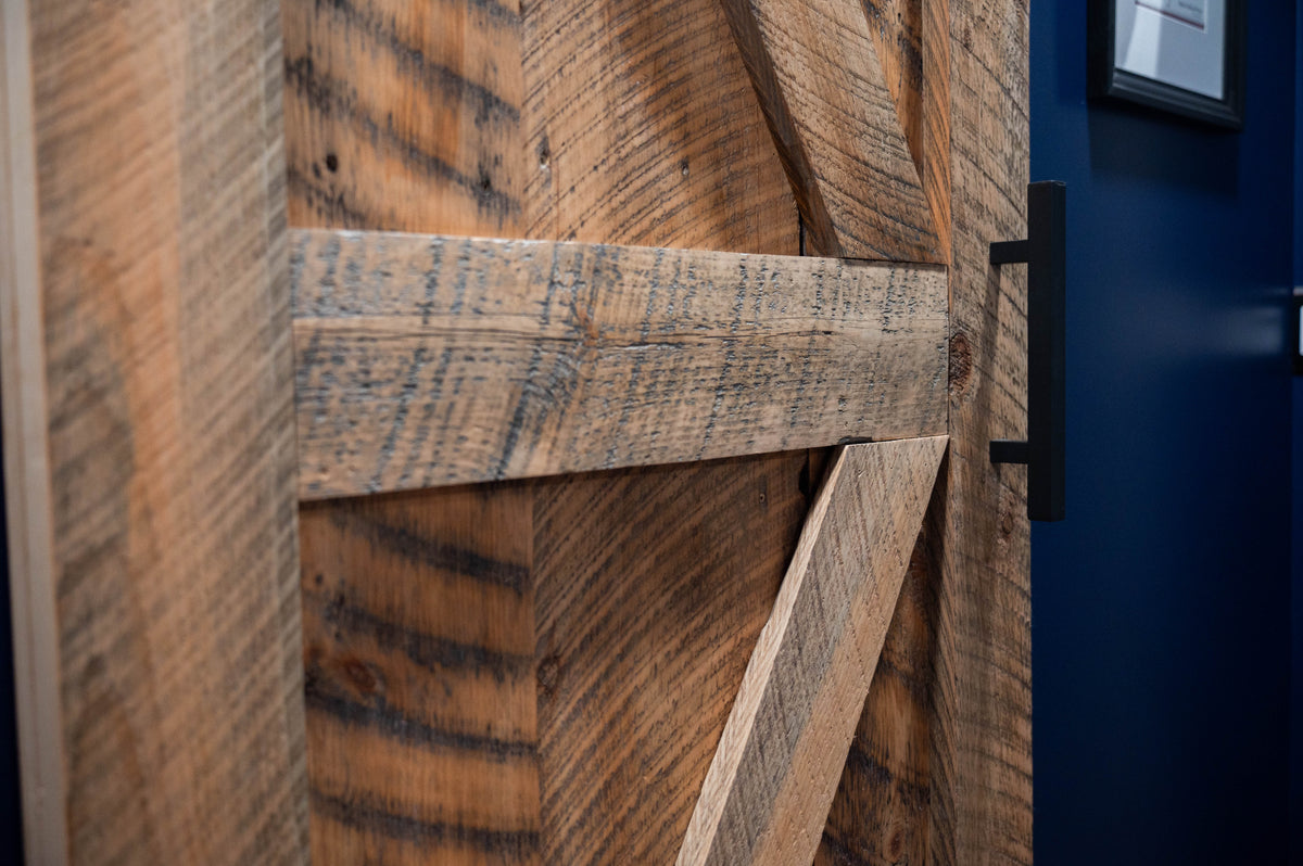Reclaimed Barn Wood Door