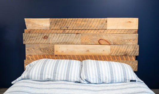 Reclaimed Wood Headboard
